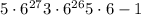 5 \cdot 6^{27} + 3 \cdot 6^{26} + 5 \cdot 6 - 1