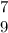 7\\9