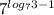 7^{log_{7}3-1 }