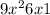 9x ^{2} + 6x + 1