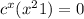 c^{x} (x^{2} +1)=0