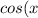 cos(x)+sin(x)=\sqrt{3}