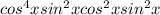 cos^4x+sin^2xcos^2x+sin^2x