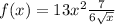 f(x)=13x^{2}+\frac{7}{6\sqrt{x} }