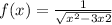 f(x) = \frac{1}{ \sqrt{ {x}^{2} - 3x + 2} } 