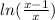 ln(\frac{x-1}{x})