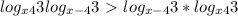 log_{x+4} 3+ log_{x-4} 3 \ \textgreater \ log_{x-4} 3 *log_{x+4} 3