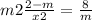 m+2+\frac{2-m}{x+2} = \frac{8}{m}