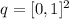 q=[0,1]^2