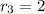 r_3 = 2