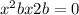 x^{2} + bx + 2b = 0