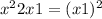x^{2} +2x+1=(x+1)^{2}