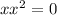 x + {x }^{2} = 0 