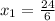 x_1=\frac{2+4}{6}