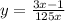 y=\frac{3x-1}{12+5x}