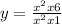 y=\frac{x^{2} +x+6}{x^{2} +x+1}