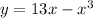 y=1+3x-x^{3}