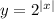 y=2^{|x|}