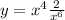 y=x^4+\frac{2}{x^6}