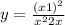 y = \frac{(x+1)^{2} }{x^{2} +2x}