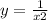 y = \frac{1}{x + 2} 