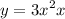 y = {3x}^{2} + x