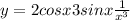 y = 2cosx + 3sinx + \frac{1}{ {x}^{3} } 