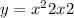 y = x {}^{2} + 2x + 2