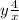 y \frac{4}{x} 