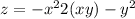 z=-x^2+2(x+y)-y^2