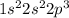 1s^2 2s^2 2p^3