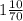 1\frac{10}{70}