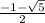 \frac{-1-\sqrt{5}}{2}