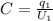 C=\frac{q_1}{U_1}