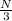 \frac{N}{3}