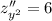 z_{y^2}''=6