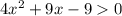 4x^{2}+9x-90