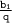  \tt \frac{b_1}{q} 