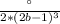 \frac{а}{2*(2b-1)^3}