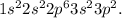 1s^22s^22p^63s^23p^2.