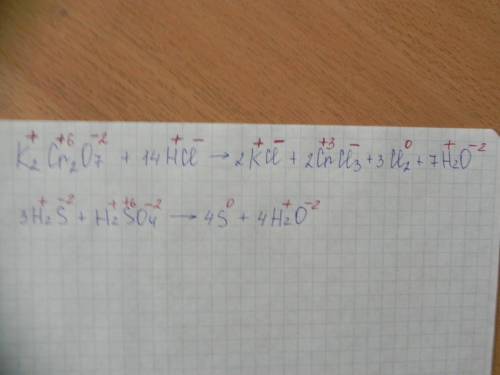 Расставить степень окисления 1.cu+h2so4=so2+cuso4+h2o 2.h2s+h2so4=s=h2o 3.ki+h2so4=i2+h2s+h2o+k2so4 