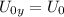 U_{0y}=U_{0}