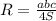 R= \frac{abc}{4S}