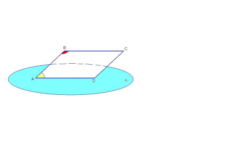 Через сторону ад четырехугольника авсд проведена плоскость альфа угол авс+уголдав=180 градусов,докаж