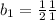 b_1=\frac{1}{2}\frac{1}{1}