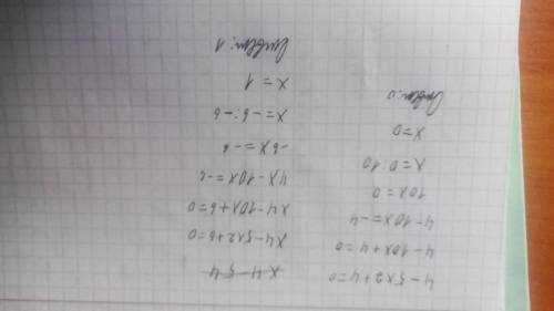 Решите уравнение: 1) 4 – 5х2 + 4 = 0; 2) x4 – 5х2 + 6 = 0; ответьте и скиньте фото листочке решение