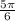 {5\pi\over6}