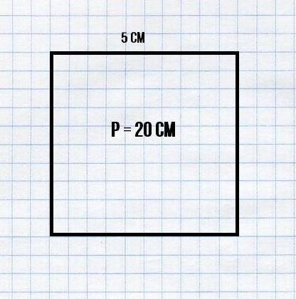Начерти квадрат,периметр которого равен периметру прямоугольника со сторонами 3 см и 7 см