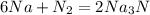 6Na + N_{2} = 2Na_{3}N