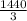 \frac{1440}{3}